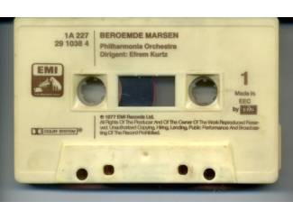 Cassettebandjes Beroemde marsen De Meesterwerken 11 nrs cassette 1977 ZGAN