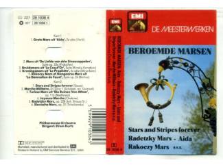 Cassettebandjes Beroemde marsen De Meesterwerken 11 nrs cassette 1977 ZGAN
