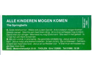 Cassettebandjes The Springbells &ndash; Alle Kinderen Mogen Komen 20 nrs cassette