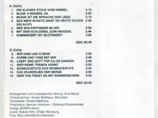 Cassettebandjes Karina &ndash; Ein Kleines St&uuml;ck Vom Himmel 14 nrs cassette ZGAN