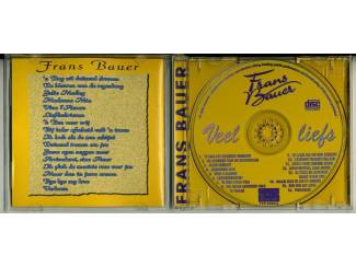 CD Frans Bauer 3 CD's 3,50 per stuk 3 voor &euro;9,00 ZGAN