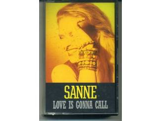 Cassettebandjes Sanne Salomonsen Love Is Gonna Call PROMO 3 nrs cassette