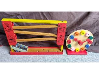 Speelgoed | Houten speelgoed 2x Vintage houten speelgoed &euro;10 p/s 2 voor &euro;17,50 prima staat