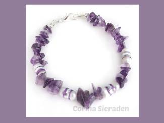 Armband van natuursteen