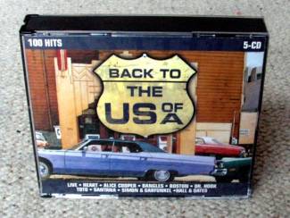 CD Back To The Us Of A 100 HITS 5 CDS 2007 ZGAN