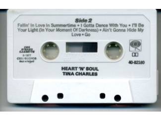 Cassettebandjes Tina Charles &ndash; Heart 'N' Soul 9 nrs cassette 1977 ZGAN