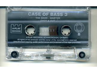 Cassettebandjes The Dholl Company &ndash; Case of Bass 3 cassette 6 nrs ZGAN