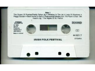 Cassettebandjes Irish Folk Festival 1 12 nrs cassette 1985 ZGAN