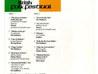 Cassettebandjes Irish Folk Festival 1 12 nrs cassette 1985 ZGAN