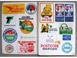 Stickers Boek met ongeveer 350 verschillende stickers mooie staat