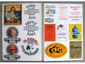 Stickers Boek met ongeveer 350 verschillende stickers mooie staat