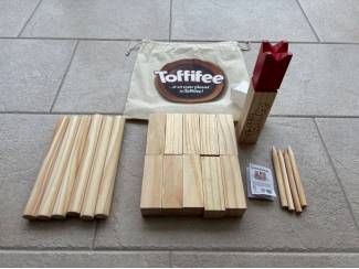 Kubb Go Scandinavisch werpspel hout speelgoed buiten