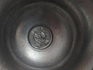 Tin Vintage Tinnen waxinelichthouder 3x tulpvormig Zeer mooi