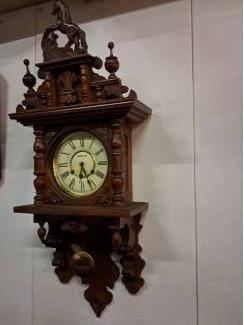 Klokken antieke klok in prima staat