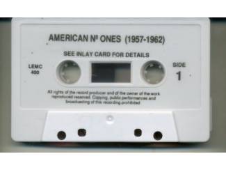 Cassettebandjes American No. 1's 1957-1962 25 nrs cassette 1991 ZGAN