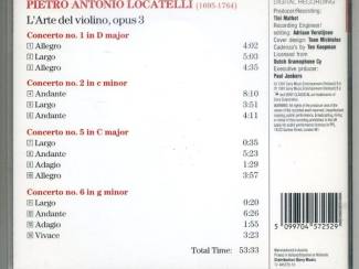CD Jaap van Zweden Locatelli 14 nrs cd 1991 als NIEUW
