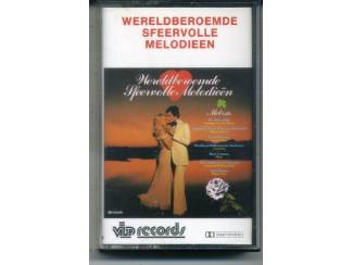 Cassettebandjes Wereldberoemde Sfeervolle Melodie&euml;n 12 nrs cassette 1979 ZGAN