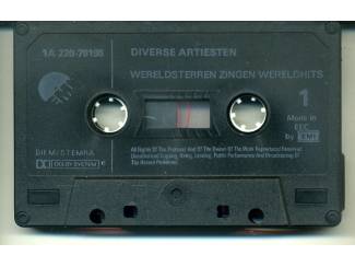 Cassettebandjes Wereldsterren Zingen Wereldhits 13 nrs cassette 1982 ZGAN