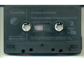 Cassettebandjes Wereldsterren Zingen Wereldhits 13 nrs cassette 1982 ZGAN