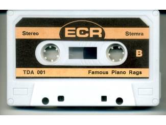 Cassettebandjes Famous Piano Rags played by Johnn W. Izaks volume 1 14 nrs