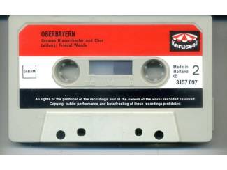 Cassettebandjes Grosses Blasorchester Und Chor &ndash; Oberbayern 28 nrs cassette