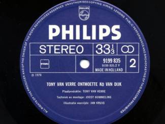 Grammofoon / Vinyl Tony Verre Ontmoet Ko van Dijk 16 nrs LP 1978 zeer mooi