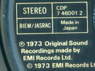 CD Pink Floyd &ndash; Dark side of the Moon JAPAN 9 nrs CD 1973 ZGAN