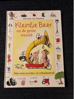 Kinderboeken Kleintje Beer en de grote wereld ( voorlezen en woordjes ).