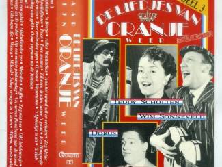 Cassettebandjes Daar zijn de liedjes van Oranje weer deel 3 28 nrs cassette