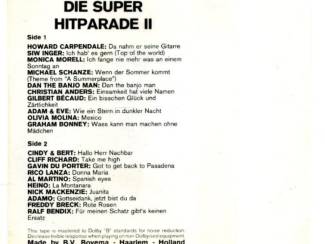 Cassettebandjes Die Super Hitparade II 20 nrs cassette ZGAN