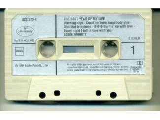 Cassettebandjes Eddie Rabbitt The Best Year Of My Life 10 nrs cassette ZGAN