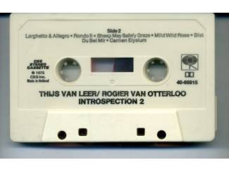Cassettebandjes Thijs van Leer &ndash; Introspection 2 11 nrs cassette 1975 ZGAN