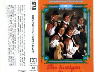 Cassettebandjes Die Lustigen Oberkrainer &ndash; Bei uns in Oberkrain 12 nrs ZGAN