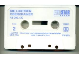 Cassettebandjes Die Lustigen Oberkrainer &ndash; Bei uns in Oberkrain 12 nrs ZGAN