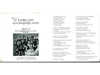 CD Liedjes met een hoepeltje erom deel 5 39 nrs cd 1995 ZGAN