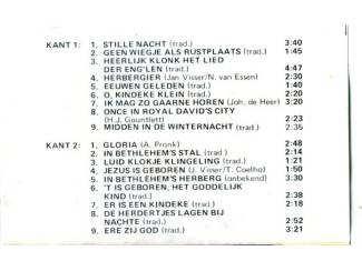 Kerst Kerstfeest Met De Kinderen 18 nrs cassette ZGAN