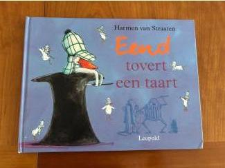 Vriendjes van Leopold : eend tovert een taart. (Van Straaten)