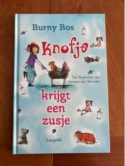 Burny Bos : Knofje krijgt een zusje voorleesboek