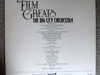 Grammofoon / Vinyl The Big City Orchestra &ndash; Love Film Greats 12 nrs LP 1976 ZG