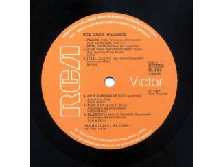 Grammofoon / Vinyl PROMO LP RCA Goes Hollands diverse Nederlandse artiesten