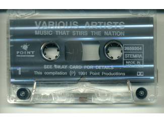 Cassettebandjes Music That Stirs The Nation 20 nrs cassette 1991 ZGAN