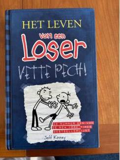 Kinderboeken Leven van een Loser deel 1 plus deel 2 Vette Pech