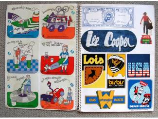 Stickers Boek met ongeveer 350 verschillende stickers mooie staat