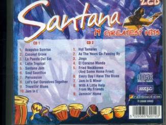 CD Santana &ndash; 19 Greatest Hits 19 nrs 2CD&rsquo;s 2000 ZGAN