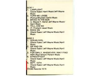 Cassettebandjes David Essex The Collection 20 nrs 2 cassettes 1972 ZGAN