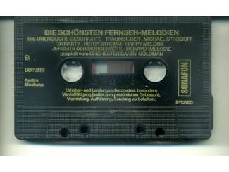 Cassettebandjes Die sch&ouml;nsten FERNSEH-MELODIEN 16 nrs cassette ZGAN