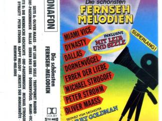 Cassettebandjes Die sch&ouml;nsten FERNSEH-MELODIEN 16 nrs cassette ZGAN
