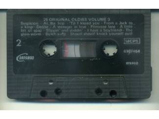 Cassettebandjes 25 Great Original Oldies Volume 3 25 nrs cassette ZGAN