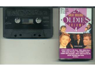 Cassettebandjes 25 Great Original Oldies Volume 4 25 nrs cassette ZGAN