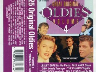 Cassettebandjes 25 Great Original Oldies Volume 4 25 nrs cassette ZGAN